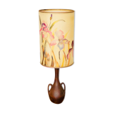 Vintage stoneware table lamp