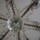 Napoleon III chandelier with crystal pendants, signed Portieux, 19th century.