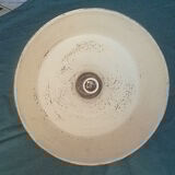 Painted steel tole suspension, vintage