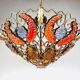 Lustre en métal et verre de Murano par MM Lampadari, années 1990