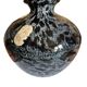 La Rochére marbled black and white ball vase, 20th century