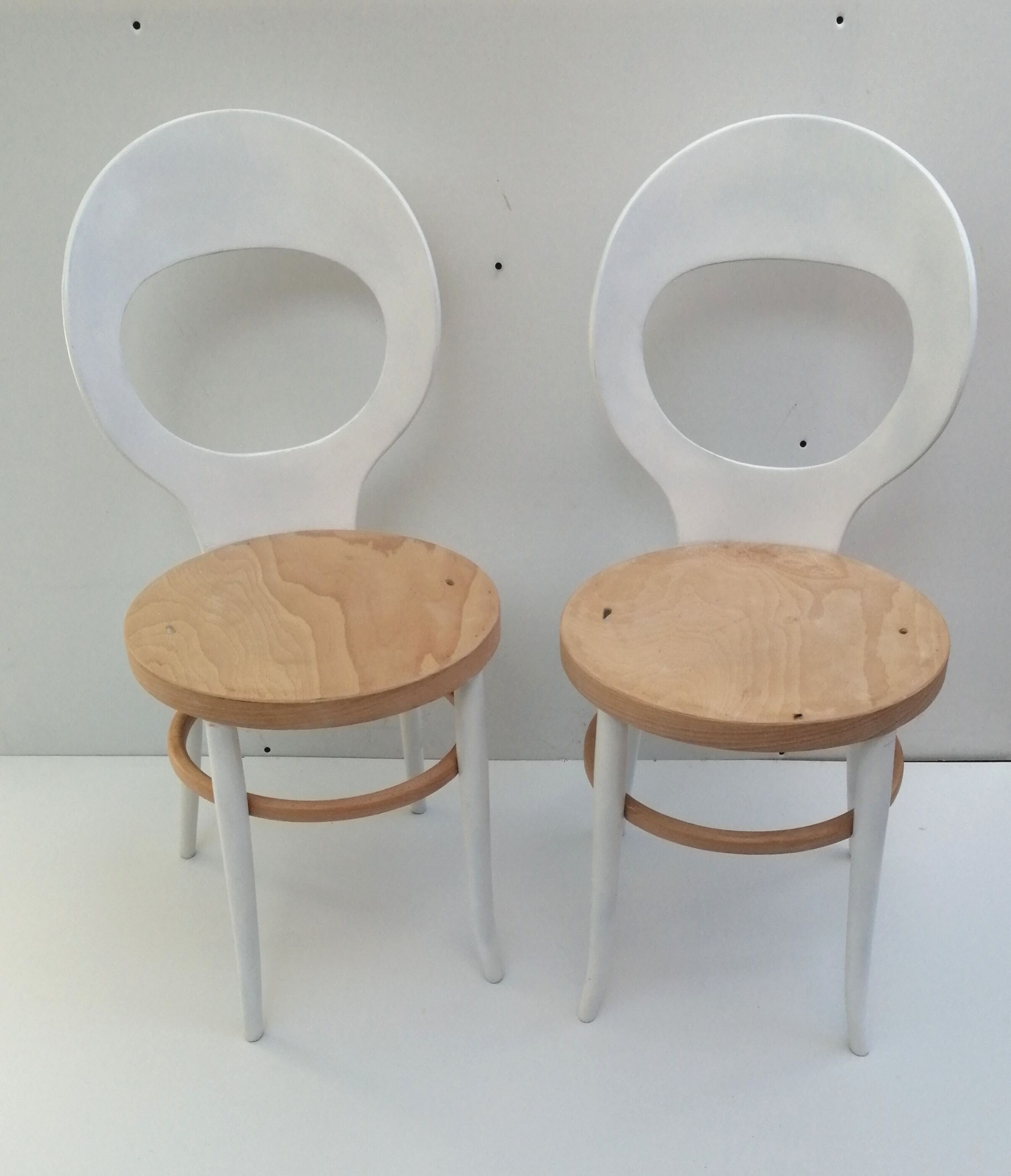 Pair of vintage chairs model "seagull" from Baumann 1950
