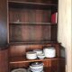 Library set/Dish cabinet rosewood Danish manufacture