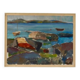 Coastal landscape by B Höglind