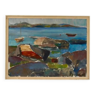 Coastal landscape by B Höglind