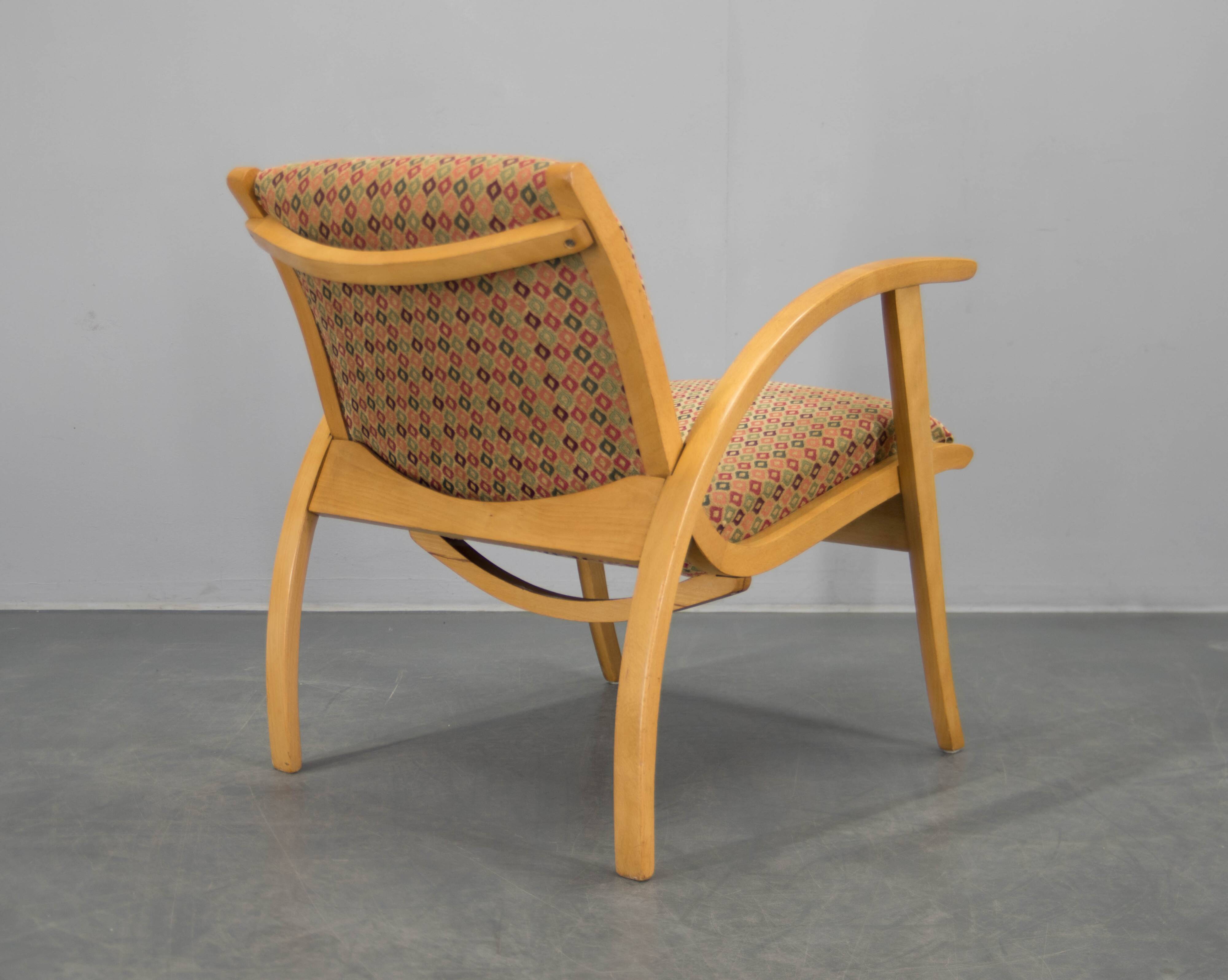 Bauhaus Armchair Designed by Erich Dieckmann