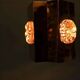 Vintage Danish Design Vitrika Suspension, brass & glass