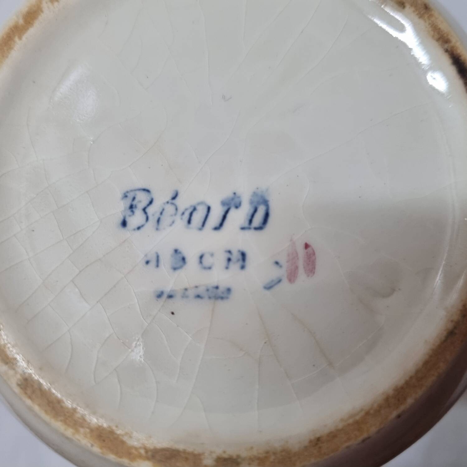 Art Deco earthenware milk jug