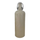 Old enameled stoneware bottle
