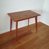 Solid oak side table