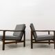 Vintage armchairs B-7522 designed by Zenon Bączyk, Poland, 1960s, set of 2