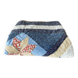 Boutis edredon en patchwork vintage
