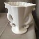 Pair of mariee vases in paris porcelain with floral decoration