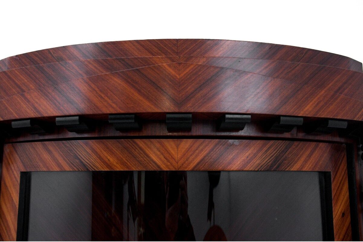 Vitrine d’angle Biedermeier Europe occidentale années 1930