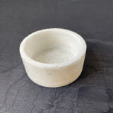 Marble box with inlaid stone