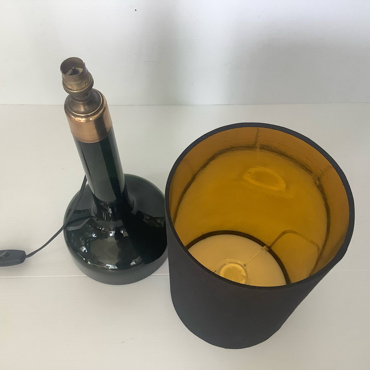 Glass Lamp by Gunnar Biilmann Petersen for 302 Le Klint, Denmark, 19