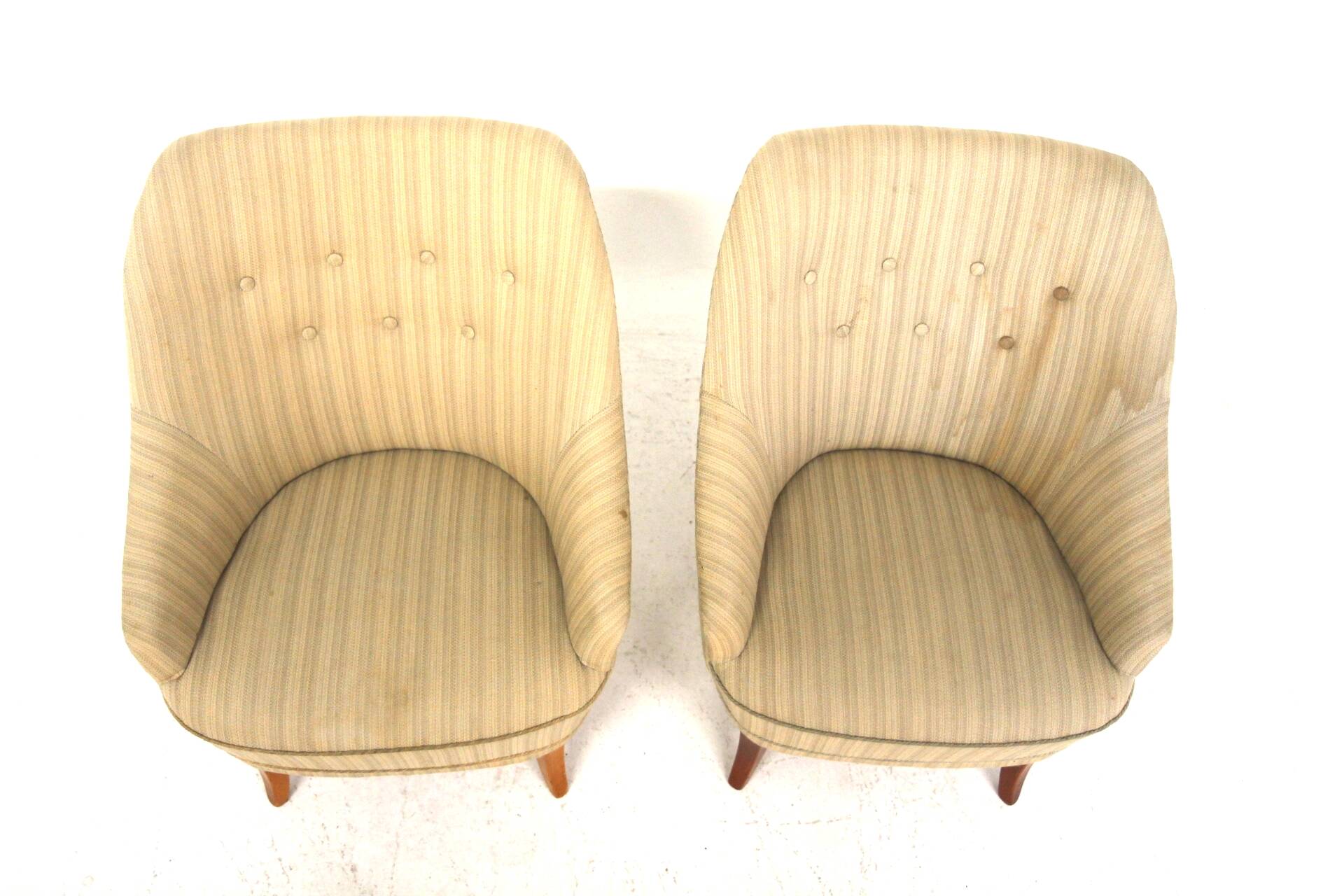 Set of 2 Scandinavian armchairs, Sweden, 1940
