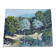 Oil on panel from 1946 signed L. Steiner