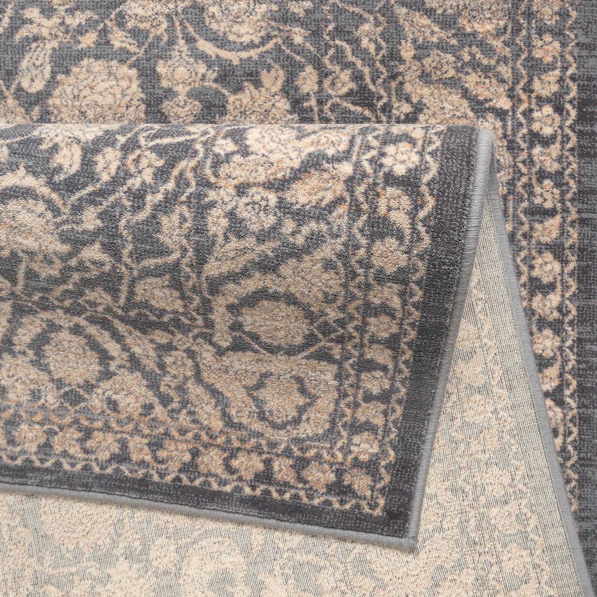 Persian carpet oriental grey and beige 160x230 cm