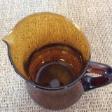 Amber pitcher