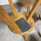 Mid-century wooden tripod stool Le Corbusier