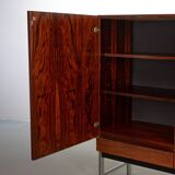 Fristho Franeker Vintage Design Rosewood Cabinet with Glass Handgrips 60s