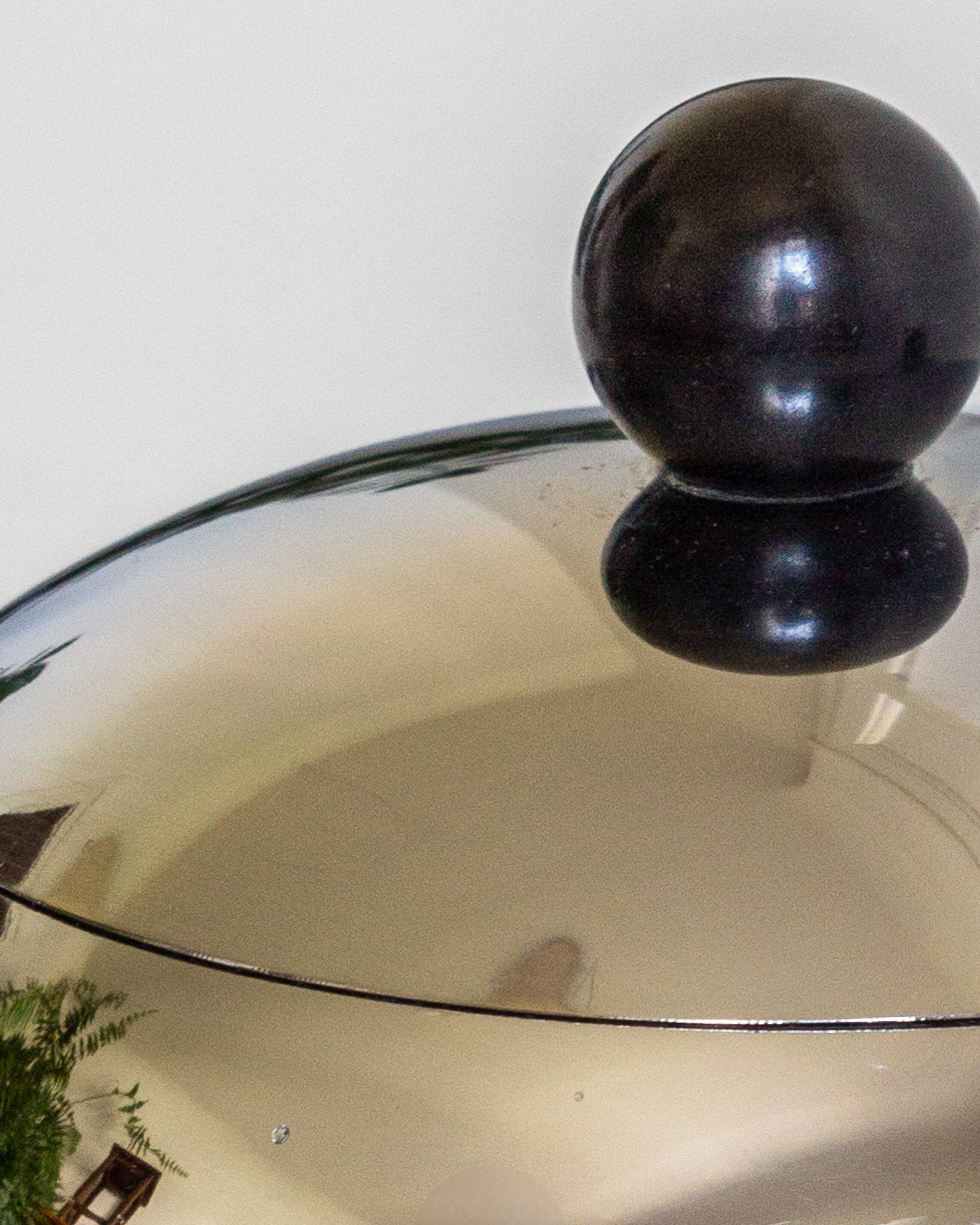 Teapot - domed -, 8 cups, Alfra Alessi, Italy, 40s/50s