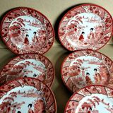 12 Japanese plates from the 50s