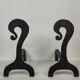 Pair of andirons