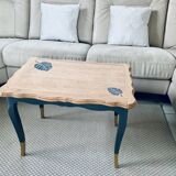 Table basse ou d’appoint relookée
