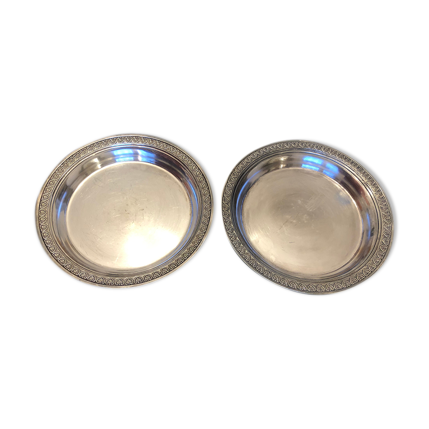 Christofle silver metal bottles