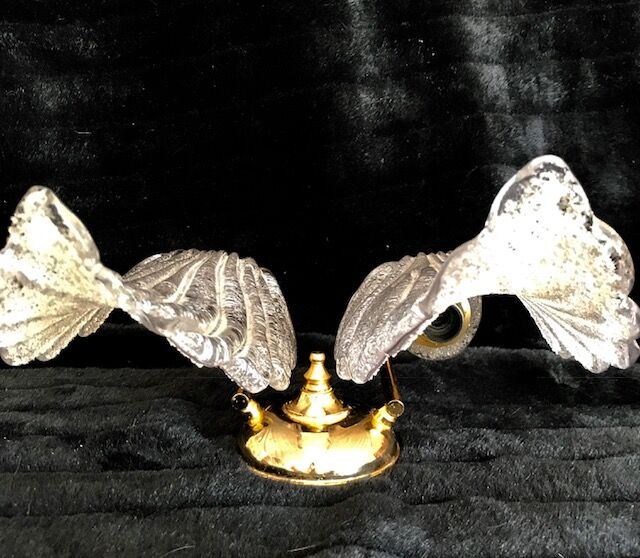 Pair of lamps & Barovier Toso Murano