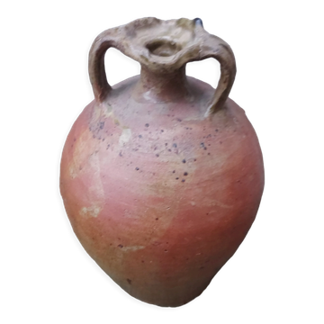 Terracotta oil jar jug