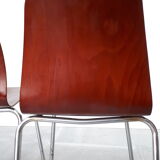 Set of 4 chairs Pagholz 60s