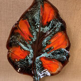 Pocket tray multicolored ceramic Vallauris unsigned
