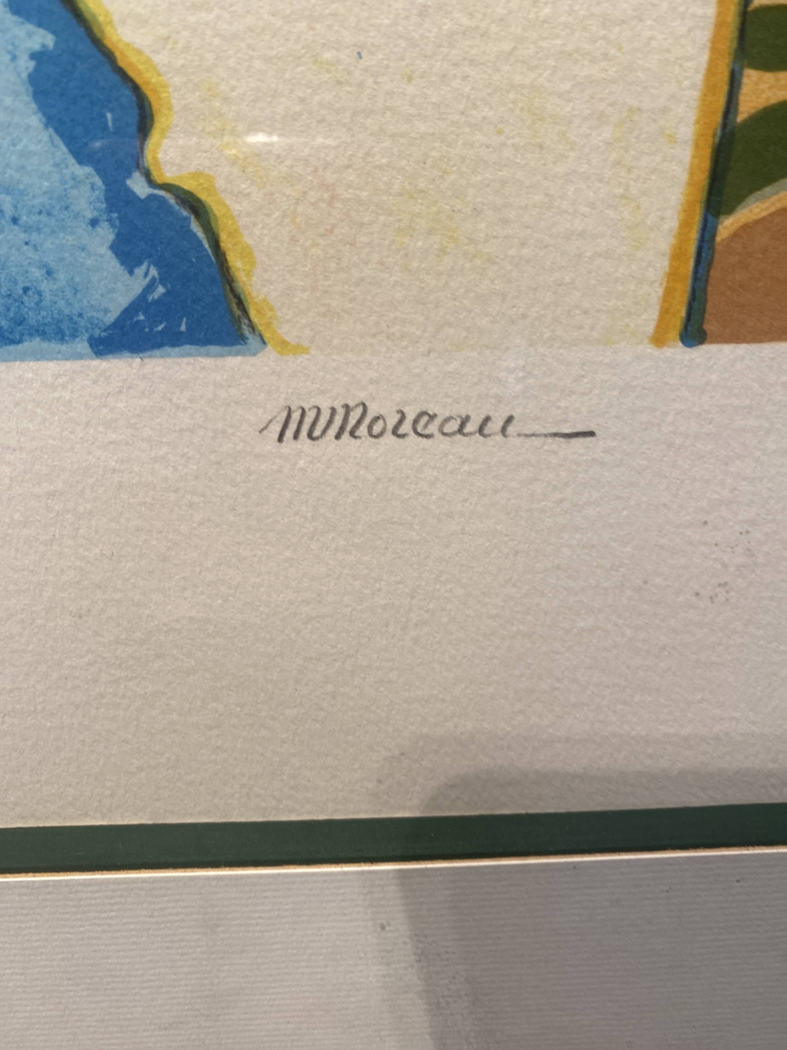 Drawing of a woman by Muroleau