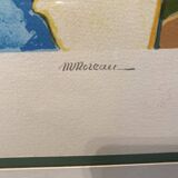 Drawing of a woman by Muroleau