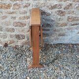 Old wooden table with double swings