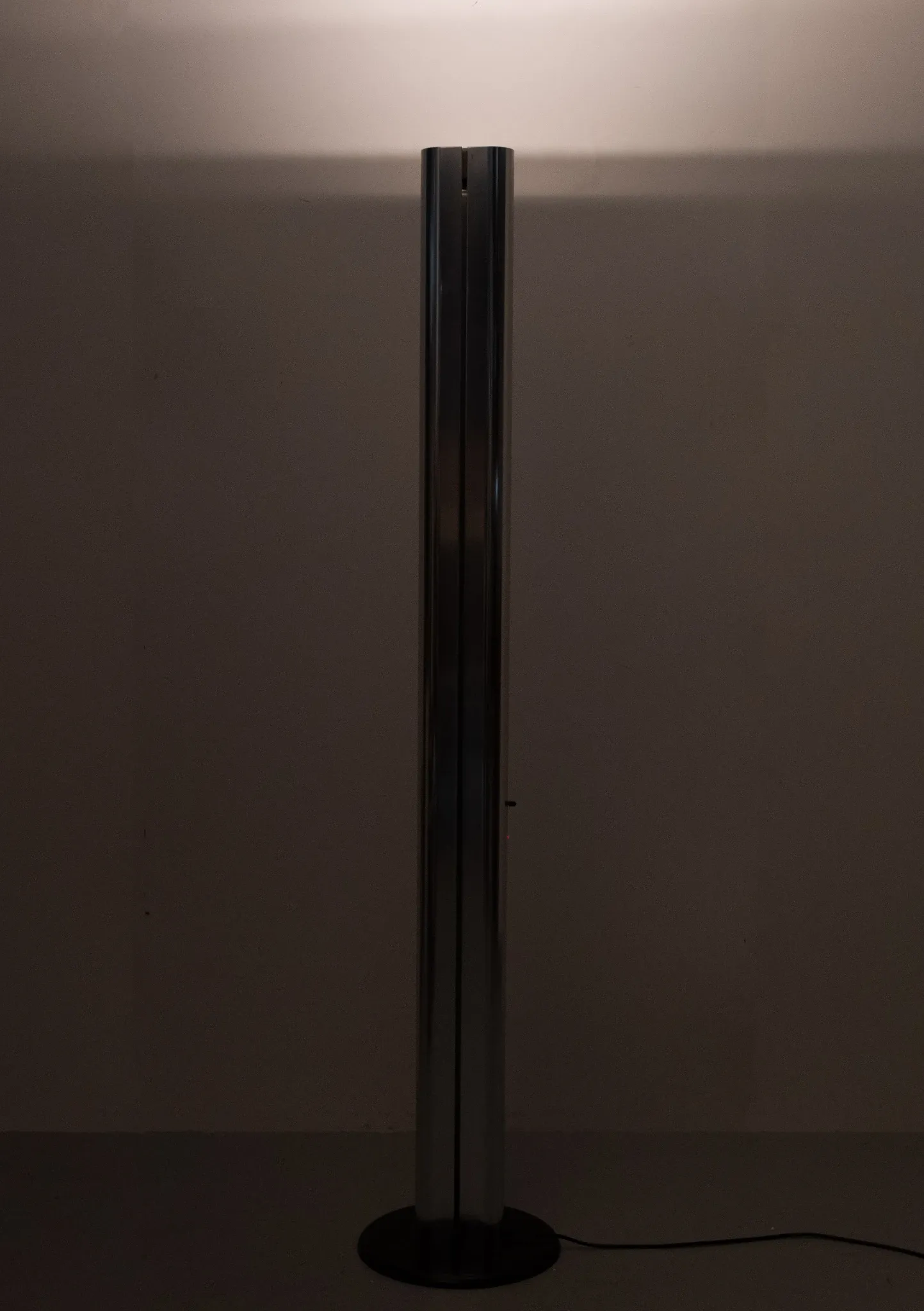 1970s Italian Chrome Megaron Floor Lamp by Gian Franco Frattini for Artemid