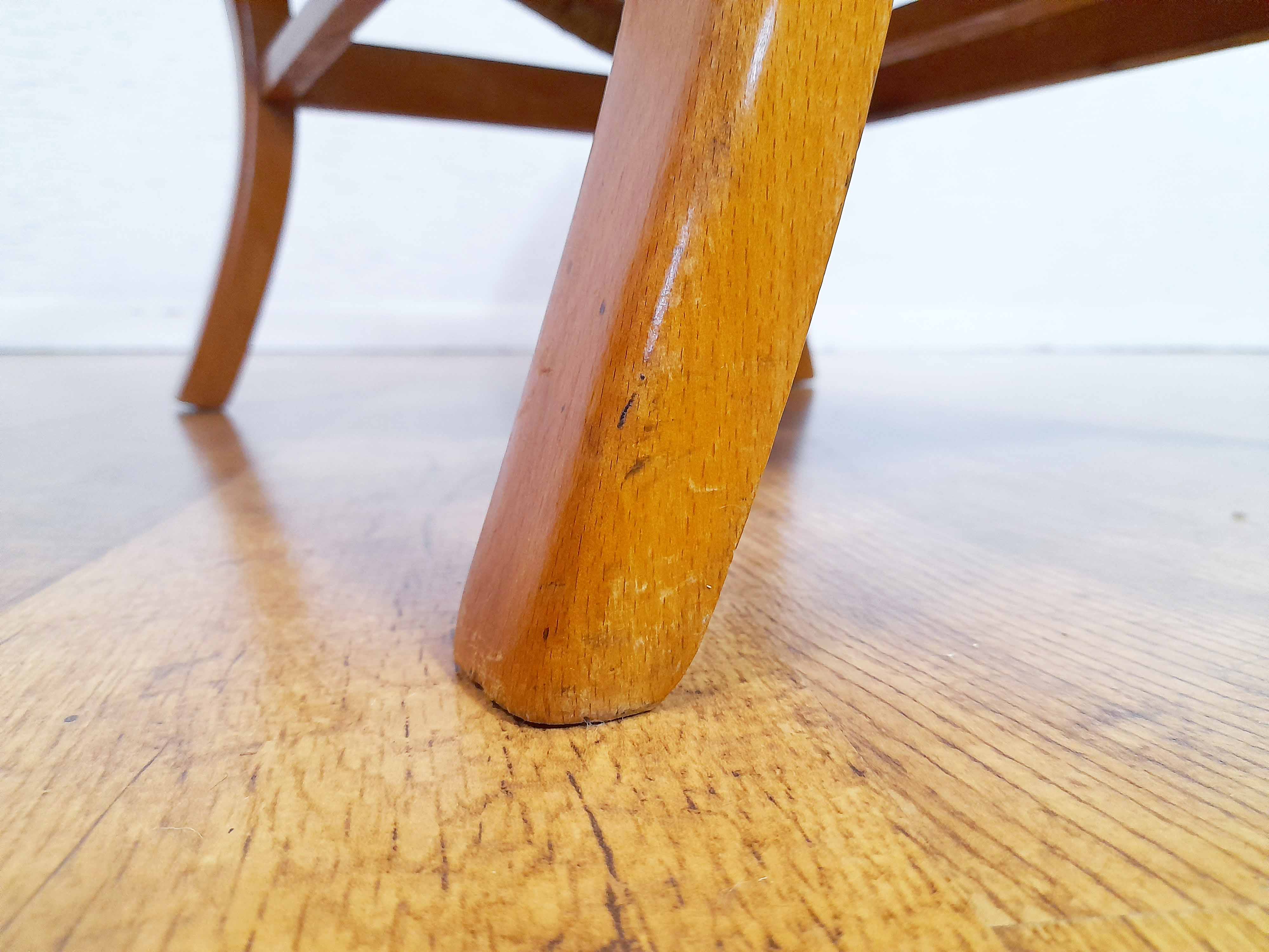 Armchair in rope and wood by Ercih Dieckmann 1930