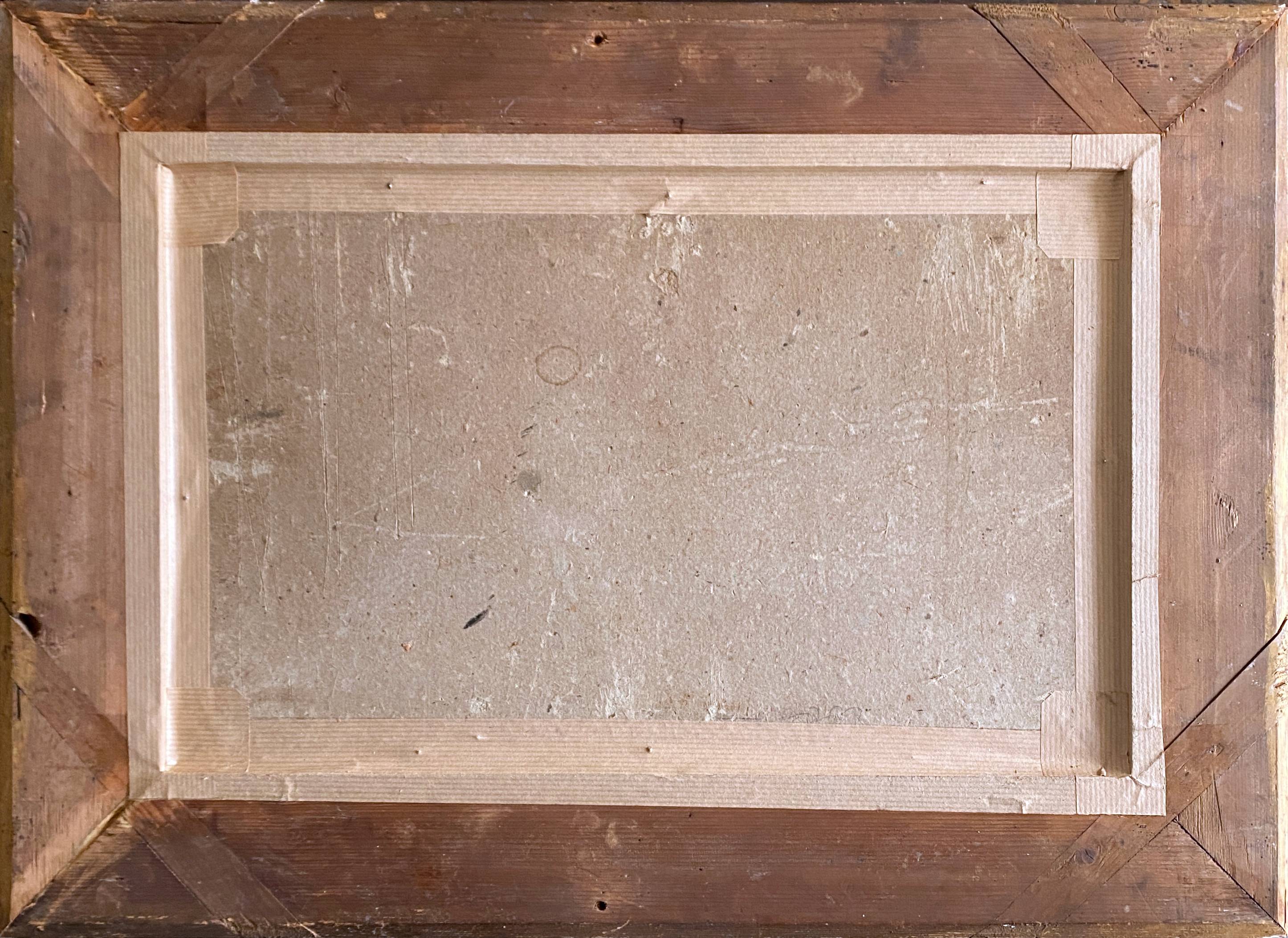 Table XIX° Romantic "Solitary shepherd at dusk" HST/P + frame