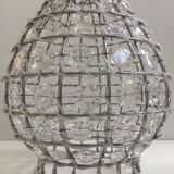 Chrome metal pendant lampshade pendant lamp