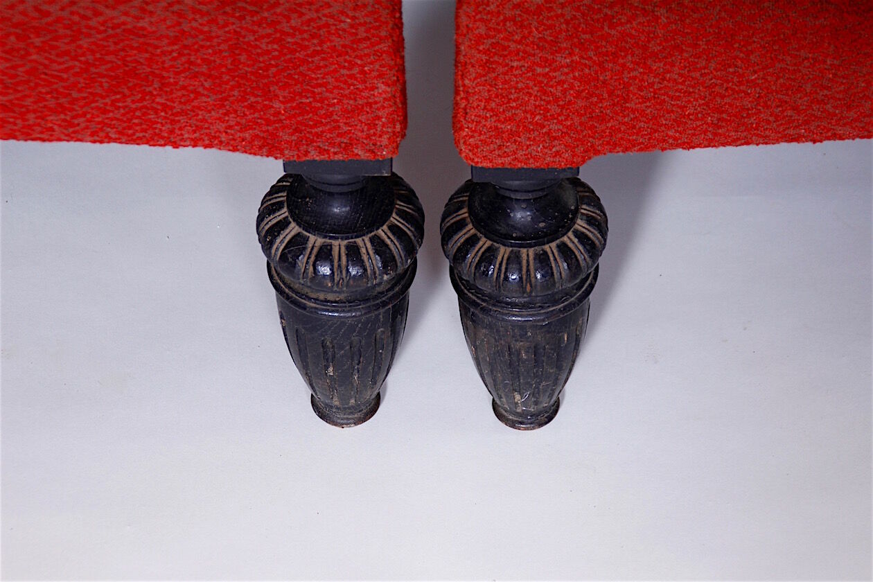 Set of two antique armchairs, Czechoslovakia