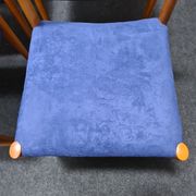 A set of four vintage dining chairs by Lubke Germany