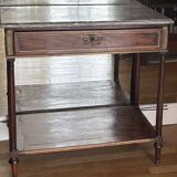 Louis XVI XVIII dessert with its marble