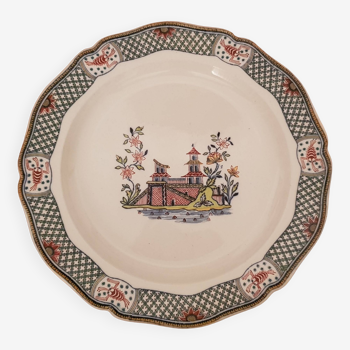 Wedgwood porcelain plate “chinese rouen”