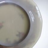 7 assiettes à dessert Bernardaud en porcelaine de Limoges décor floral, années 20-50