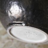 Ceramic ball lamp base signed Guérin