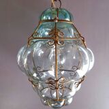 Venetian lantern in blown glass.