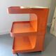 Vintage seventies serving trolley